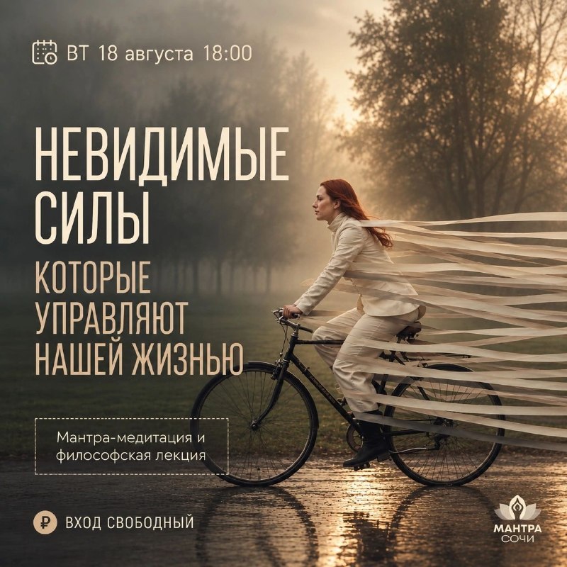 Афиша: Невидимые силы, которые управляют нашей жизнью